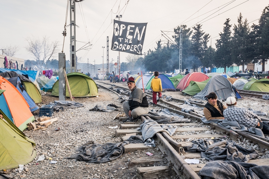 Idomeni 24 of 1 tábor Idomeni