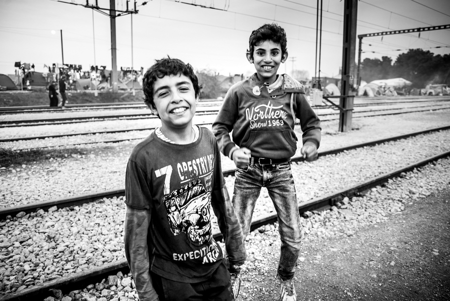 Idomeni 12 of 20 Neznámí chlapci
