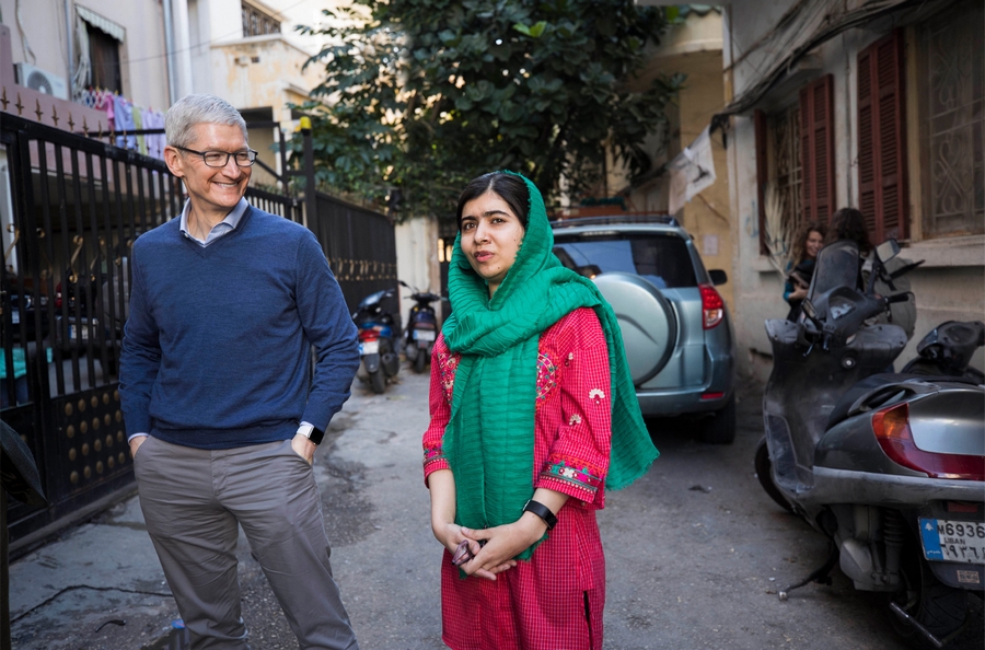 apple malala 4