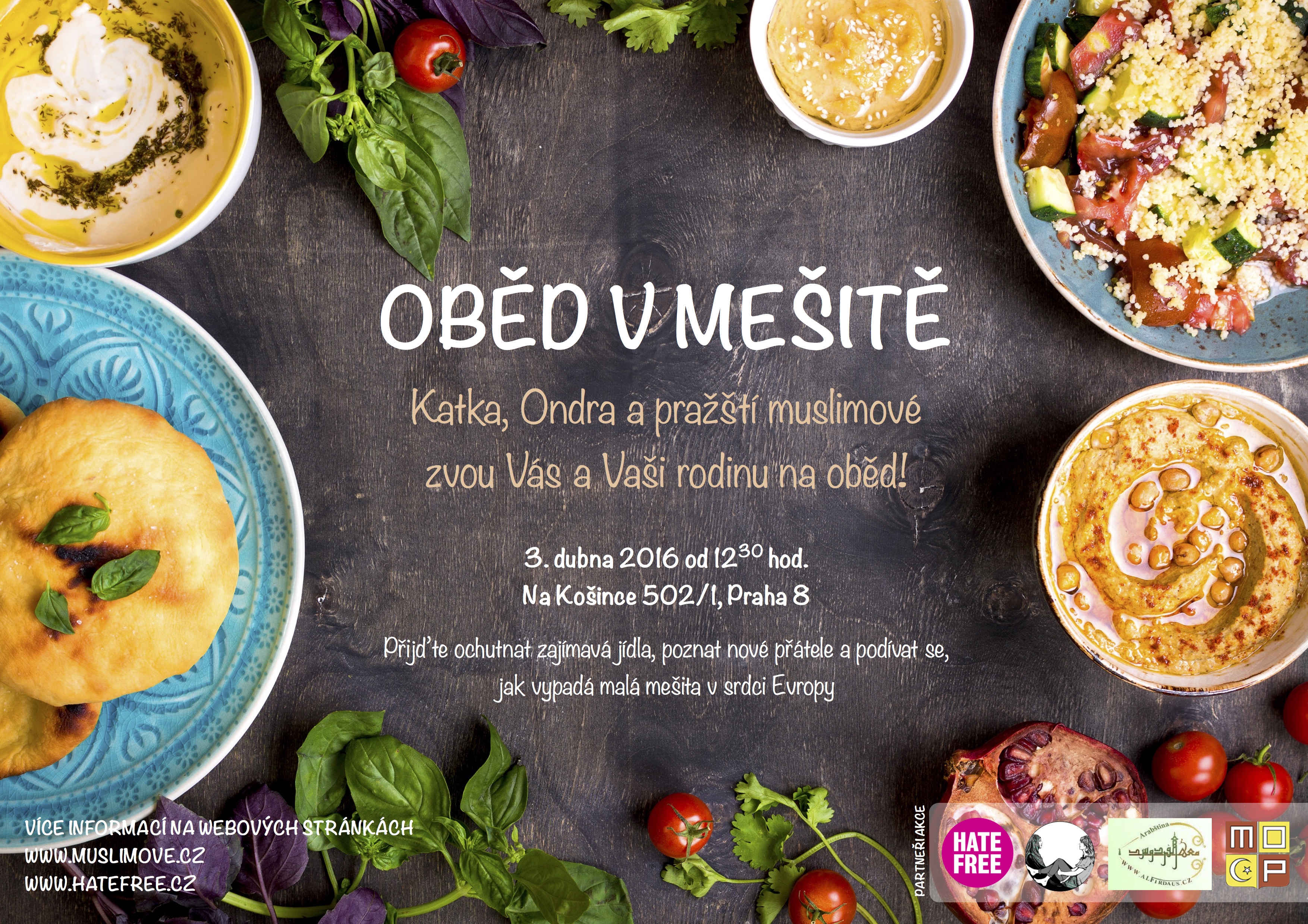 Pozvanka Obed v mesite