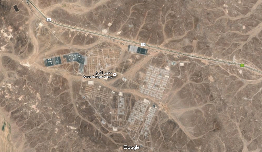 azraq mapa