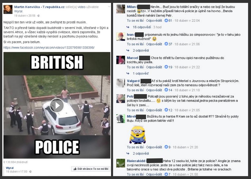 zasah policie UK 2