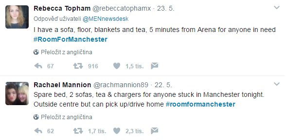 Manchester double tweet