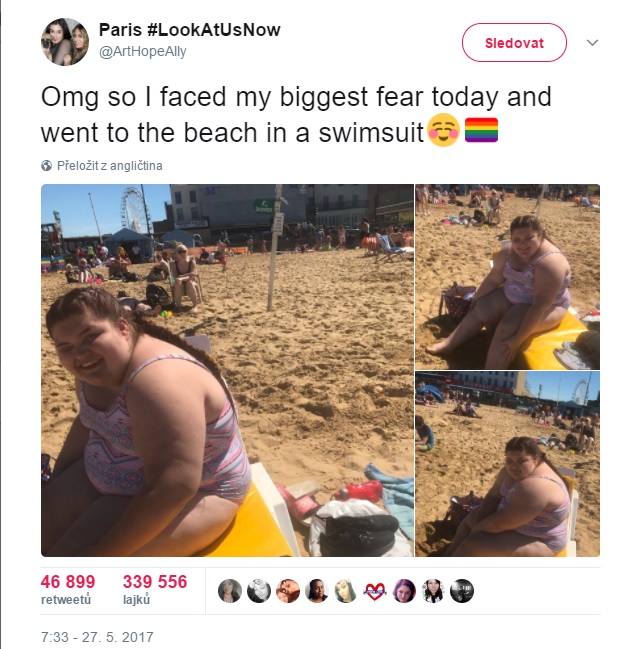 paris bodyshaming tweet Paris
