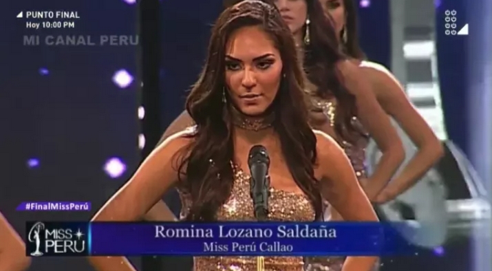 miss peru romina